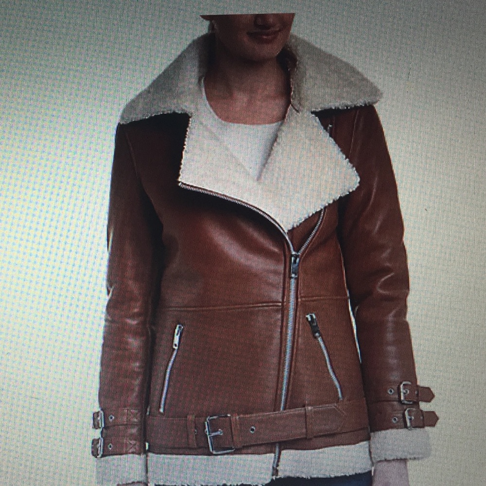 Walter Baker Bria Leather Jacket.